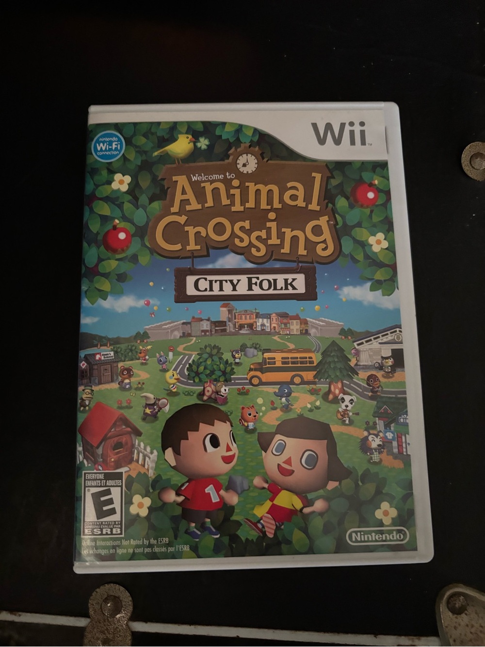 Wii Animal Crossing City Folk Nintendo Wii Complete with Manual